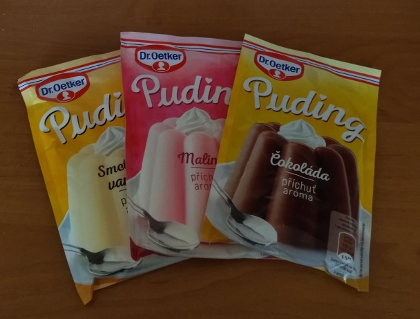 Trojfarebný pudingový koláč bez múky (fotorecept) - obrázok 3