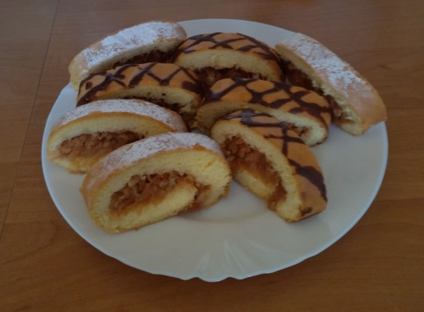 Jablkový závin z obráteného cesta (fotorecept) - obrázok 13