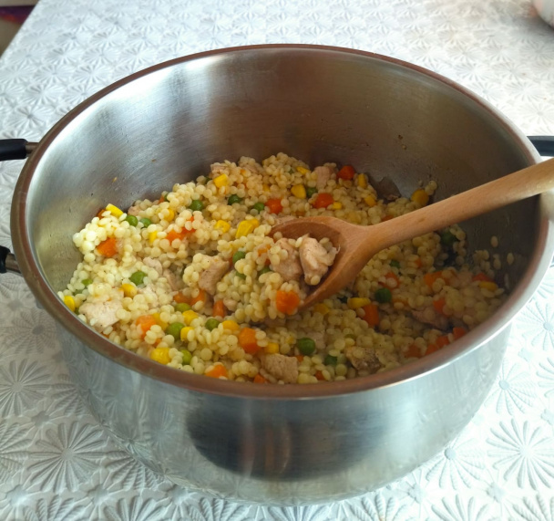 Tarhoňa s kuracím mäsom a so zeleninou - obrázok 3