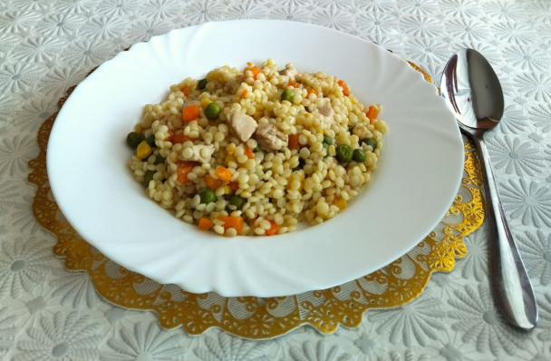 Tarhoňa s kuracím mäsom a so zeleninou - obrázok 5