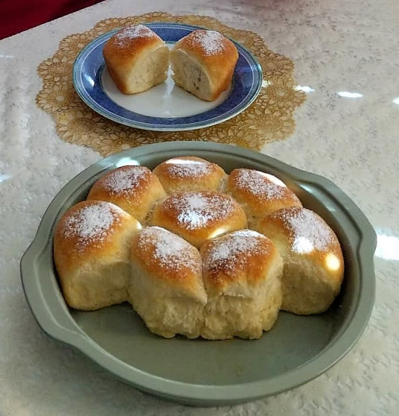 Buchty s jablkovo-škoricovou plnkou (fotorecept) - obrázok 5