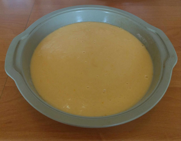 Broskyňovo-tvarohový koláč s orieškami navrchu (fotorecept) - obrázok 2