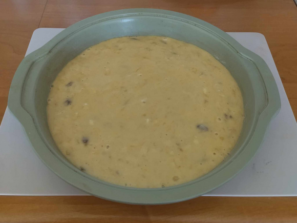 Banánový koláčik s hrozienkami (fotorecept) - obrázok 6