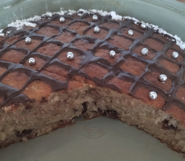 Banánový koláčik s hrozienkami (fotorecept) - obrázok 10