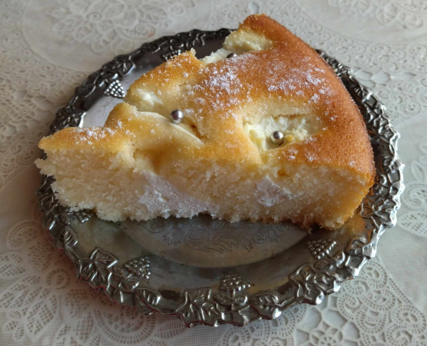 Jednoduchý koláčik s tvarohom - obrázok 5