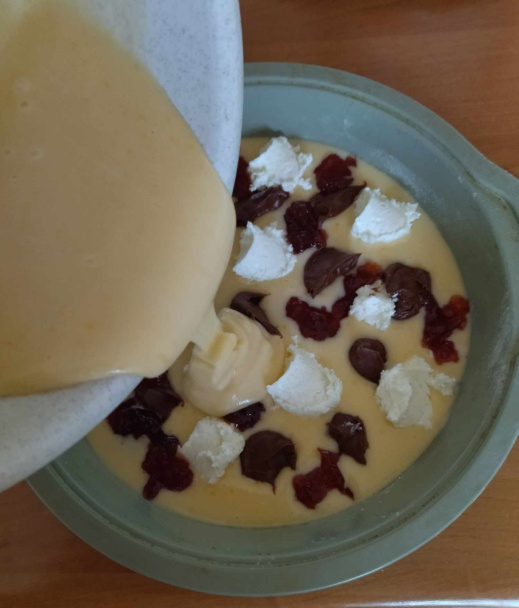 Tvarohovo-lekvárovo-nutellový koláč (fotorecept) - obrázok 3