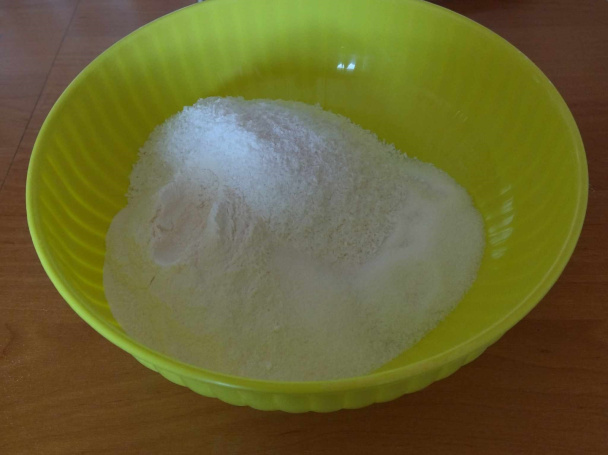 Kokosové kocky (fotorecept) - obrázok 1