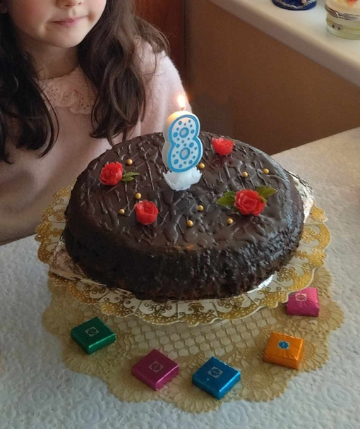 Sacherova torta k narodeninám (fotorecept) - obrázok 12