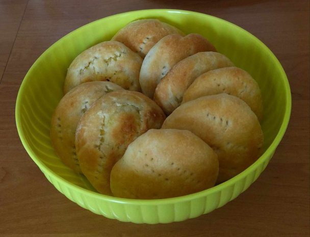 Kysnuté pagáče so zemiakovou plnkou (fotorecept) - obrázok 9
