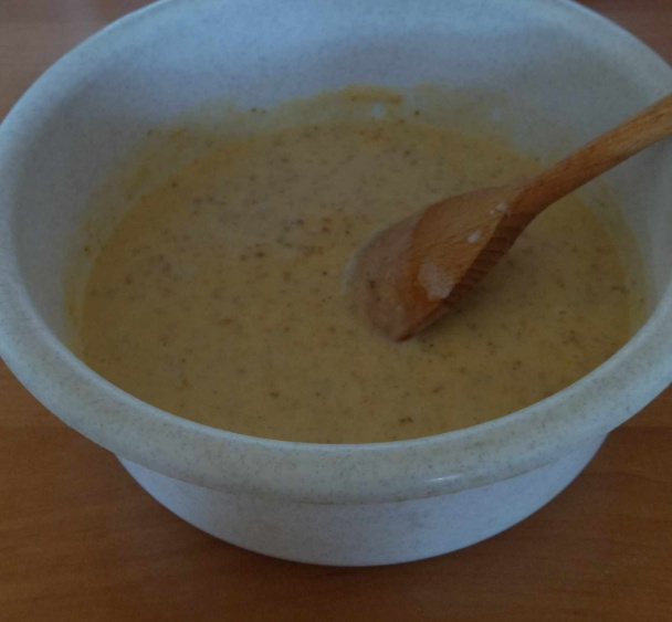 Jablkovo-orechový koláč so skrytou plnkou (fotorecept) - obrázok 4