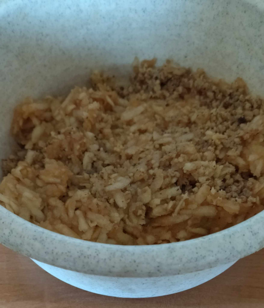 Jablkovo-orechový koláč so skrytou plnkou (fotorecept) - obrázok 5