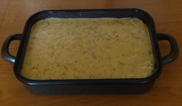 Jablkovo-orechový koláč so skrytou plnkou (fotorecept) - obrázok 8