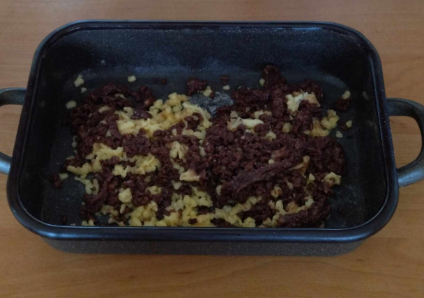 Strúhaný tvarohovo-višňový koláč (fotorecept) - obrázok 5