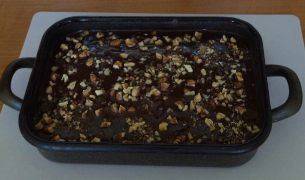 Perníkový koláč s orieškami (fotorecept) - obrázok 7