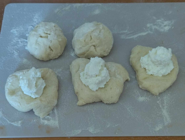 Tvarohové buchty s pridaním oleja a masla (fotorecept) - obrázok 6