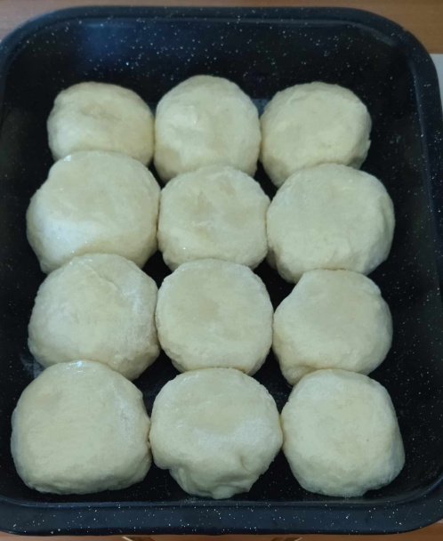 Tvarohové buchty s pridaním oleja a masla (fotorecept) - obrázok 7