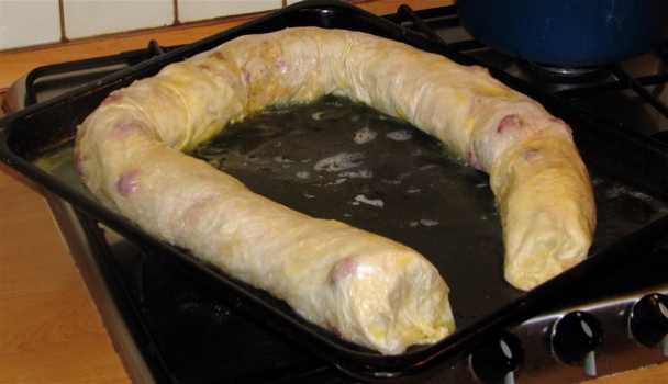 Tradičná doma pečená višňová štrúdľa (fotorecept) - obrázok 5
