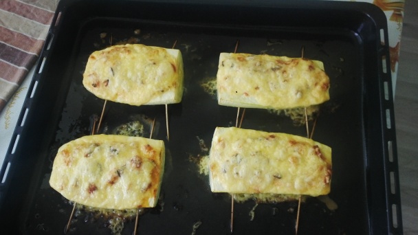 Zapečená cuketa s dresingom (fotorecept) - obrázok 15