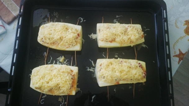 Zapečená cuketa s dresingom (fotorecept) - obrázok 14