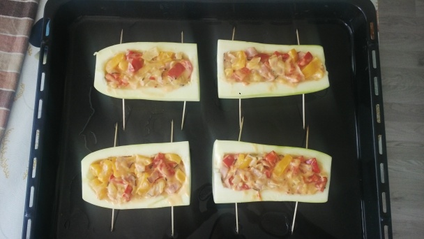 Zapečená cuketa s dresingom (fotorecept) - obrázok 11