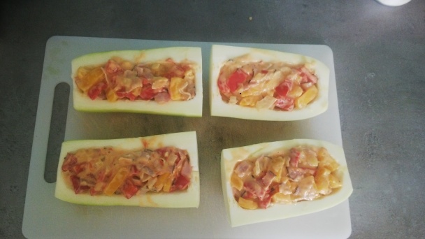 Zapečená cuketa s dresingom (fotorecept) - obrázok 10