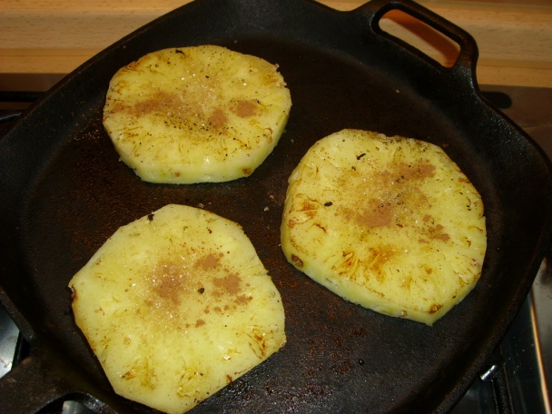 Grilovaný ananás s cottage cheesom (fotorecept) - obrázok 2