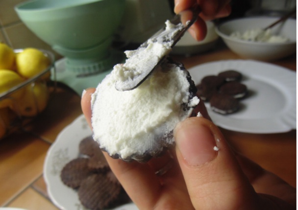 Keksíky s tvarohovým krémom (fotorecept) - obrázok 8