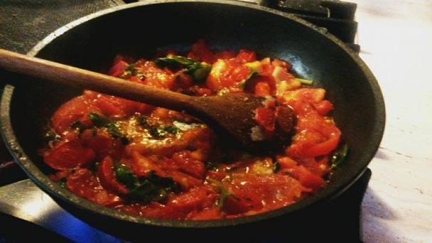 Paradajková polievka trochu ináč (fotorecept)  - obrázok 1