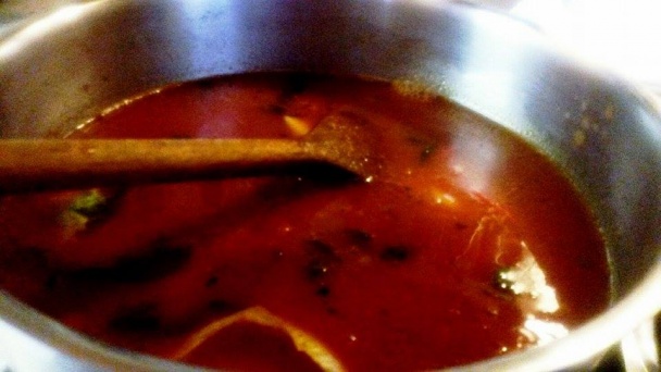 Paradajková polievka trochu ináč (fotorecept)  - obrázok 3