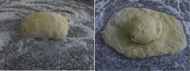 Kváskové pľundrové šatôčky s tvarohom (fotorecept) - obrázok 4