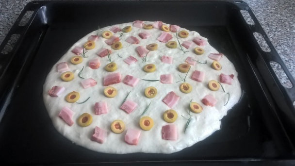 Kvásková focaccia (fotorecept) - obrázok 5