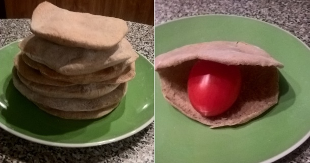 Kváskový pita chlieb (fotorecept) - obrázok 6