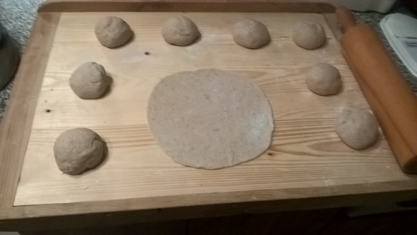 Kváskový pita chlieb (fotorecept) - obrázok 4