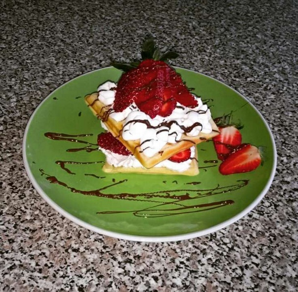 Kváskové vafle - obrázok 1