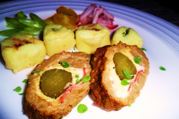 Roláda z domáceho seitanu - obrázok 1