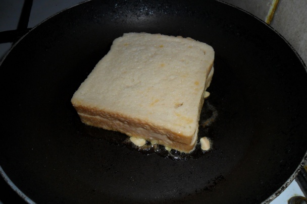 Francúzske toasty s jablkami a čokoládou (fotorecept) - obrázok 9