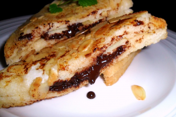 Francúzske toasty s jablkami a čokoládou (fotorecept) - obrázok 11