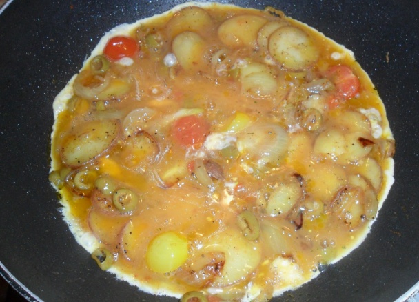 Zemiakovo- olivová tortilla (fotorecept) - obrázok 7