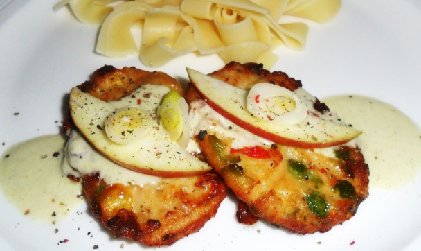 Pšenično - sójové plátky v jablkovo - cibuľkovej omáčke (fotorecept) - obrázok 7