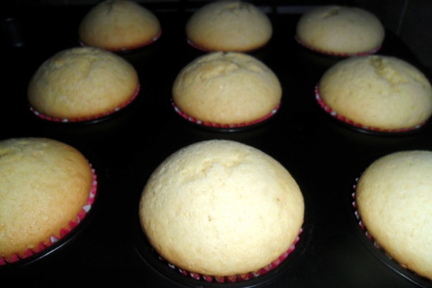 Koláčiky s orieškovo - banánovým krémom (fotorecept) - obrázok 5