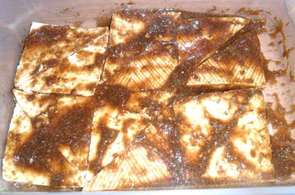 Pikantné tofu, sladká mrkva a arašidová omáčka (fotorecept) - obrázok 3