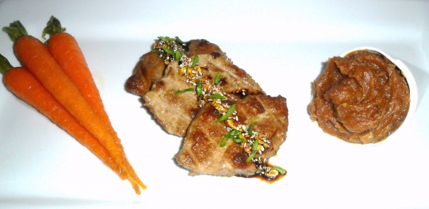 Pikantné tofu, sladká mrkva a arašidová omáčka (fotorecept) - obrázok 13