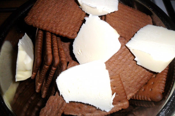 Trojitý čokoládovo- tvarohový koláč (fotorecept) - obrázok 1