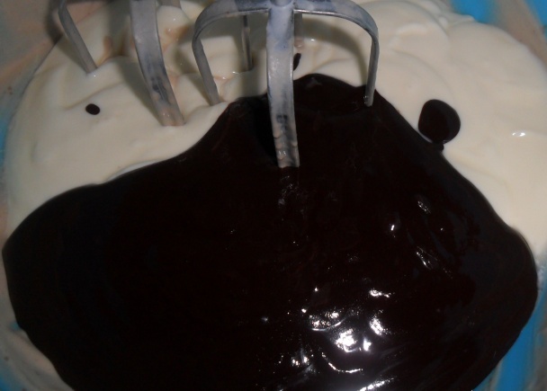 Trojitý čokoládovo- tvarohový koláč (fotorecept) - obrázok 12