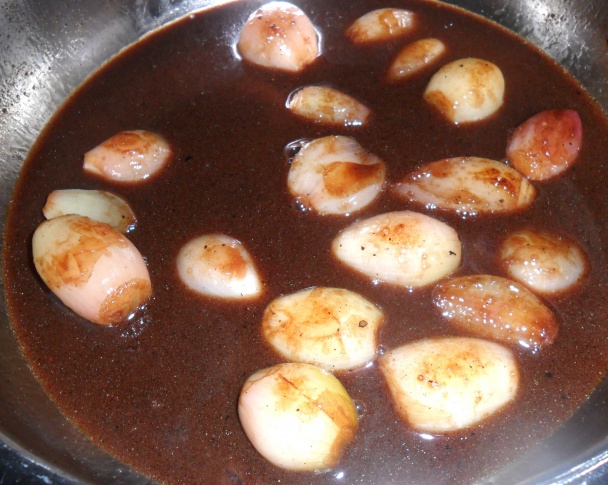 Pšenično - sójové plátky v omáčke z červeného vína (fotorecept) - obrázok 9