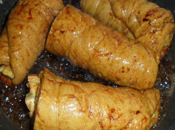 Seitanové roládky s tymiánom (fotorecept) - obrázok 7