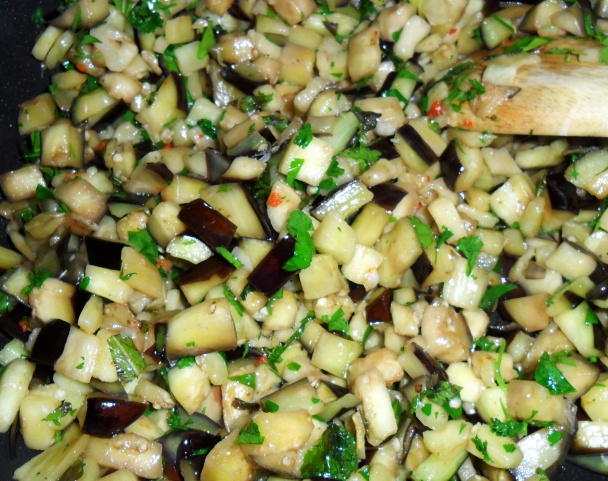 Baklažánová nátierka na hrianky (fotorecept) - obrázok 6