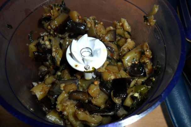 Baklažánová nátierka na hrianky (fotorecept) - obrázok 8