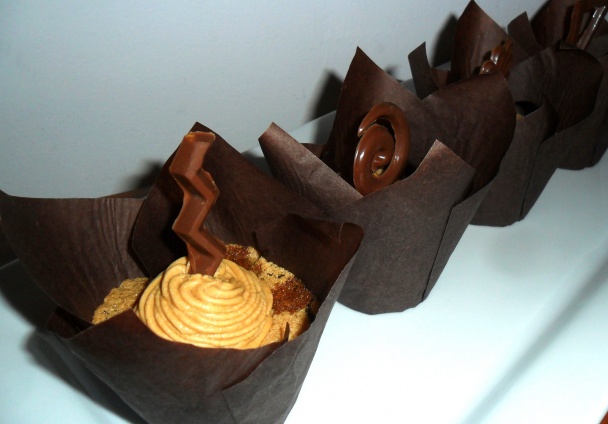 Kávové koláčiky s karamelovým krémom (fotorecept) - obrázok 10