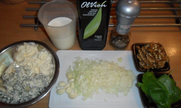 Sójové plátky s bazalkovo - syrovou omáčkou (fotorecept) - obrázok 1